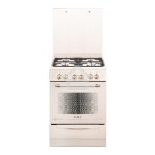 Плита газовая Gefest ПГ 6100-02 0182 бежевый, конфорок 4 шт, духовка 52 л, 60 см x 85 см x 60 см