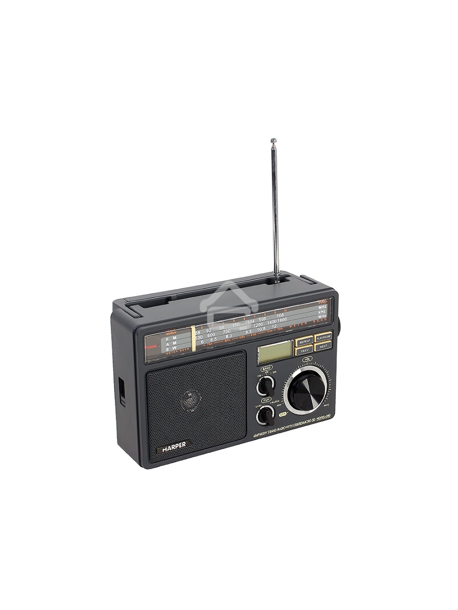 Радиоприемник Harper HDRS-099 (Дисплей; USB; SD карта; радио)