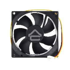 Вентилятор для корпуса Gembird 16608 черный, 92 мм, 2500 об/мин, 29 дБ, 3 pin