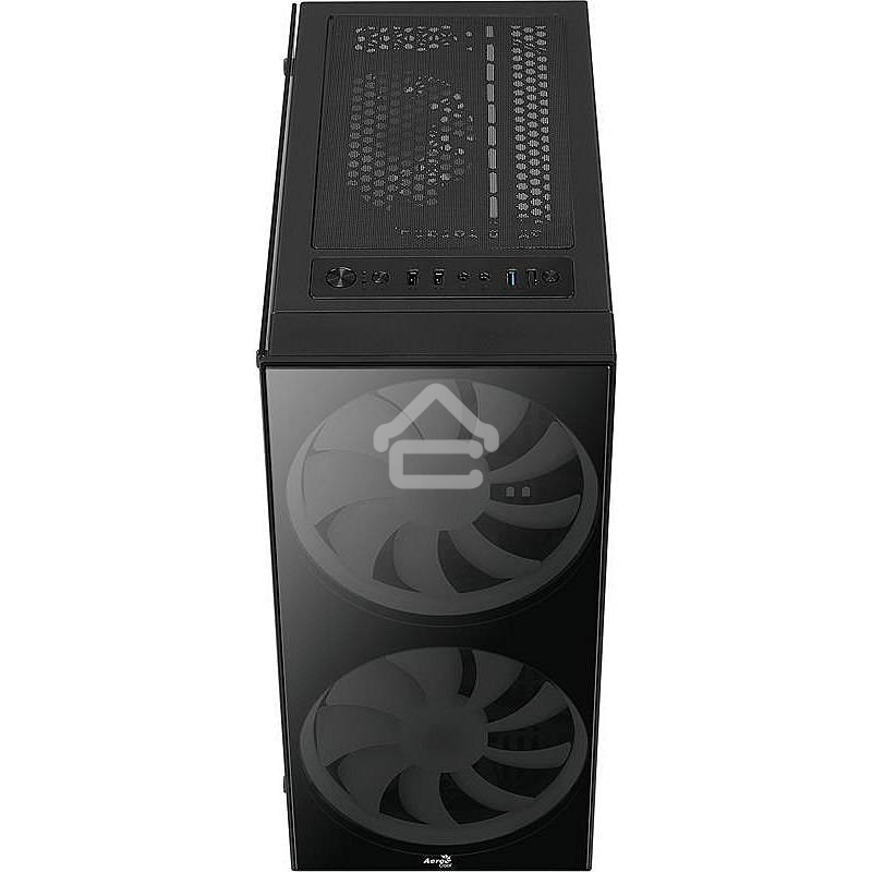 Компьютерный корпус Aerocool / Formula Python (3xUSB, 2xAudio, 0.5 мм,2x200 мм FAN, прозрачная стенка-закаленное стекло, ATX, без БП)
