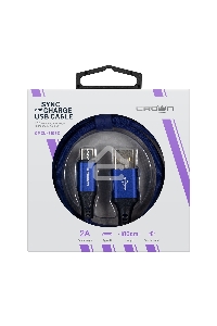 Кабель Crown USB - USB Type-C CMCU-3103C blue