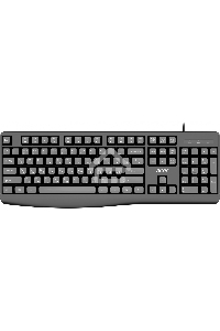 Клавиатура Acer OKW301 (ZL.KBDCC.01A) проводная, USB, черный