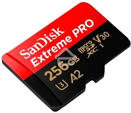 Флеш карта SD 256Gb SanDisk SDXC Class 10 V30 UHS-I U3 Extreme, 180MB/s