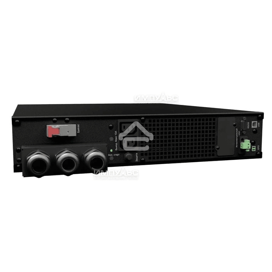 Источник бесперебойного питания Импульс ФОРВАРД 6000 6000Вт 6000ВА черный