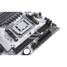 Материнская плата Maxsun MS-eSport B850M WIFI ICE, AM5, AMD B850, 2xDDR5, 2xSATA, 2xM.2, 1xPCIe 5.0 x16, 1xPCIe 3.0 x1, 1xHDMI 1.4, 1xDP, 1xRJ45, Wi-Fi 6, Bluetooth 5.2, 4xUSB-A 5Gbps, 2xUSB-A 2.0, 3x3.5 мм, 7.1, mATX