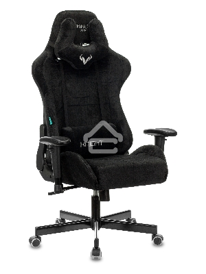 Кресло игровое Бюрократ VIKING KNIGHT LT20 FABRIC черный крестовина металл/пластик