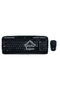 Клавиатура + мышь Logitech MK330 клав:черный мышь:черный USB беспроводная Multimedia