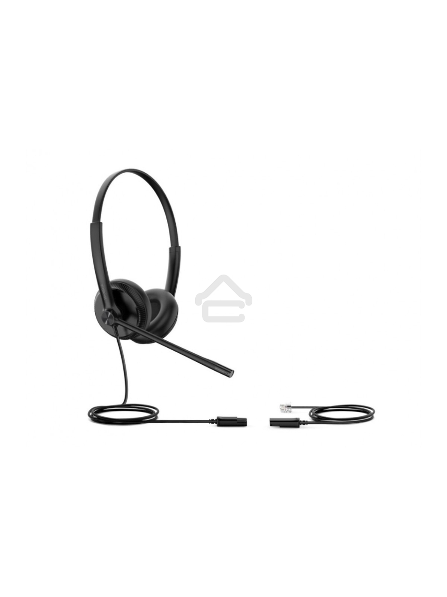 Гарнитура YEALINK YHS34 Dual Дуо, Проводная, HD звук, QD, RJ9, шт