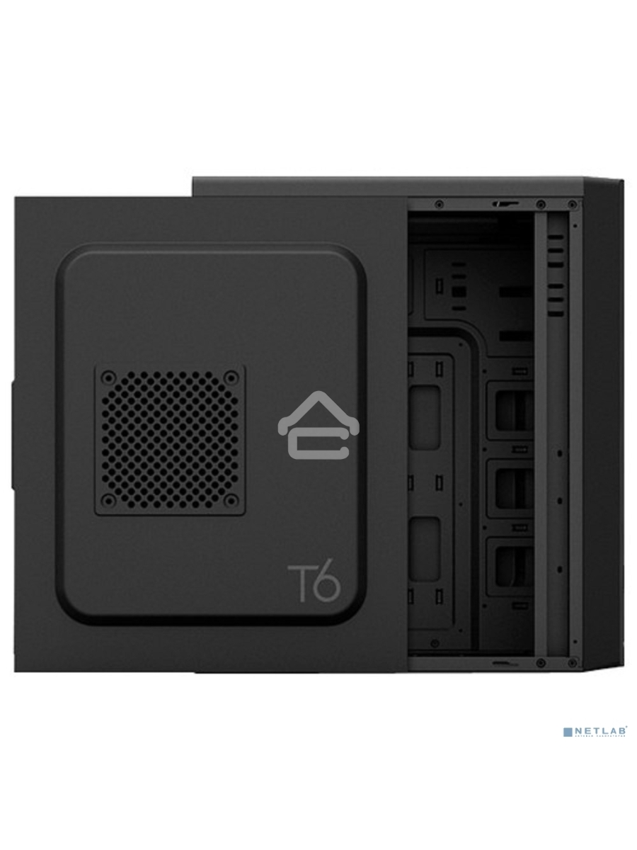 Компьютерный корпус Zalman ZM-T6 черный без БП ATX 1xUSB2.0 1xUSB3.0 audio bott PSU