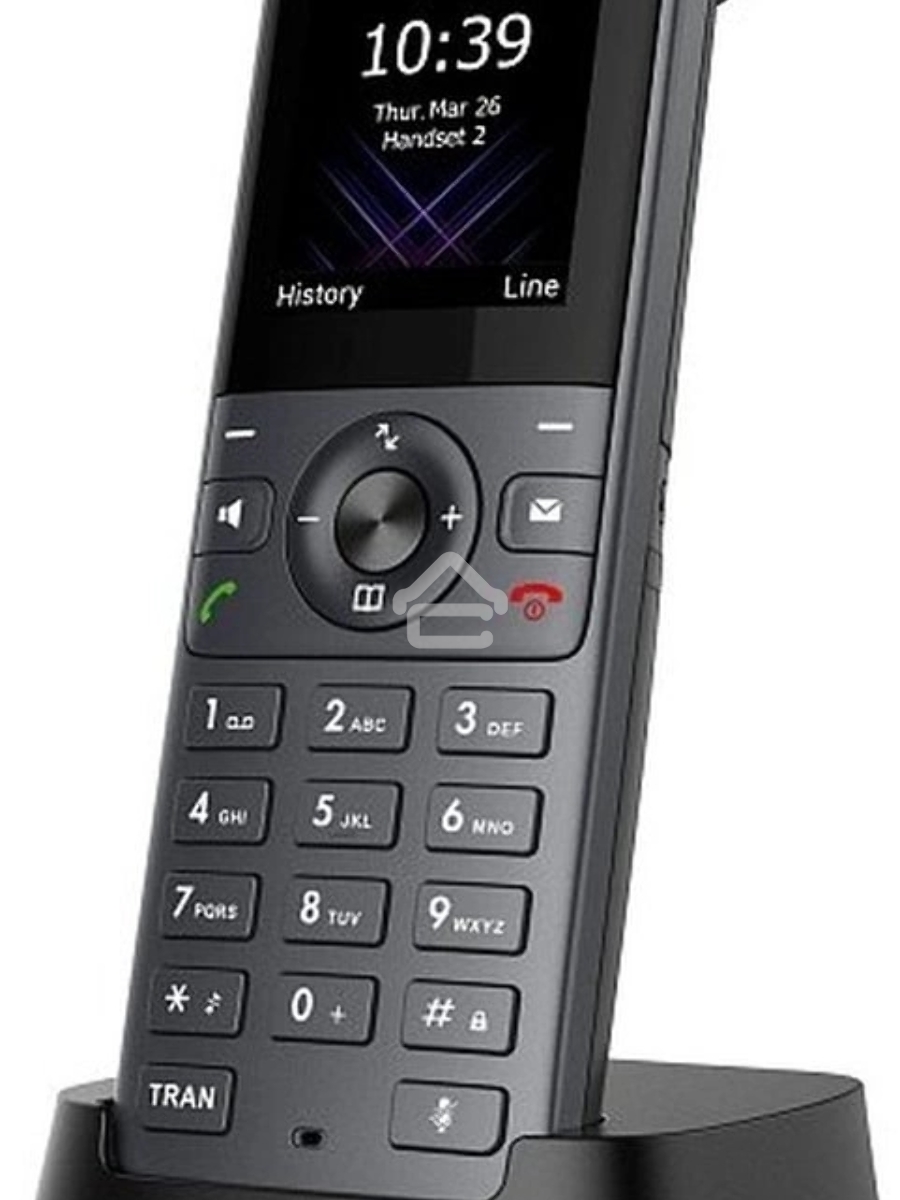Телефон DECT-трубка Yealink W74H черный