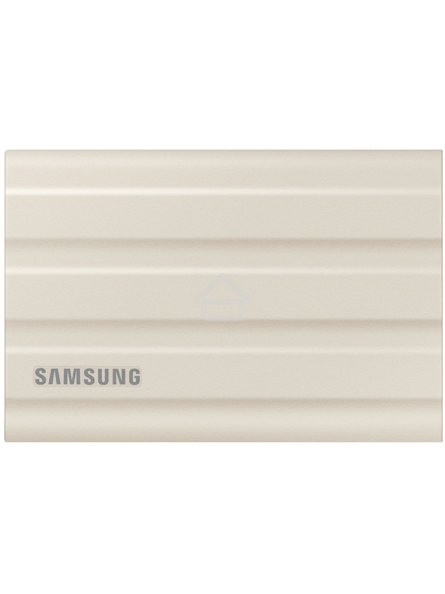 Внешние HDD и SSD/ Samsung External SSD T7 Shield, 1TB, Type C-to-C/A, USB 3.2 Gen2, R/W 1050/1000MB/s, IP65, 88x59x13mm, 98g, Beige (12 мес.)