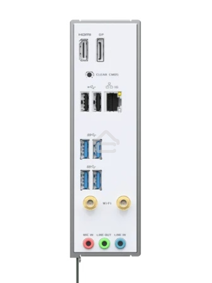 Материнская плата Maxsun MS-eSport B860M GANK WIFI, LGA1851, Intel B860, 2xDDR5, 4xSATA, 2xM.2, 1xPCIe 5.0 x16, 1xPCIe 4.0 x1, 1xDP, 1xHDMI, 1x1Gb LAN, Wi-Fi 6E, Bluetooth 5.2, 5xUSB-A 5Gbps, 3xUSB-A 2.0, 3x3.5 мм, 7.1, mATX