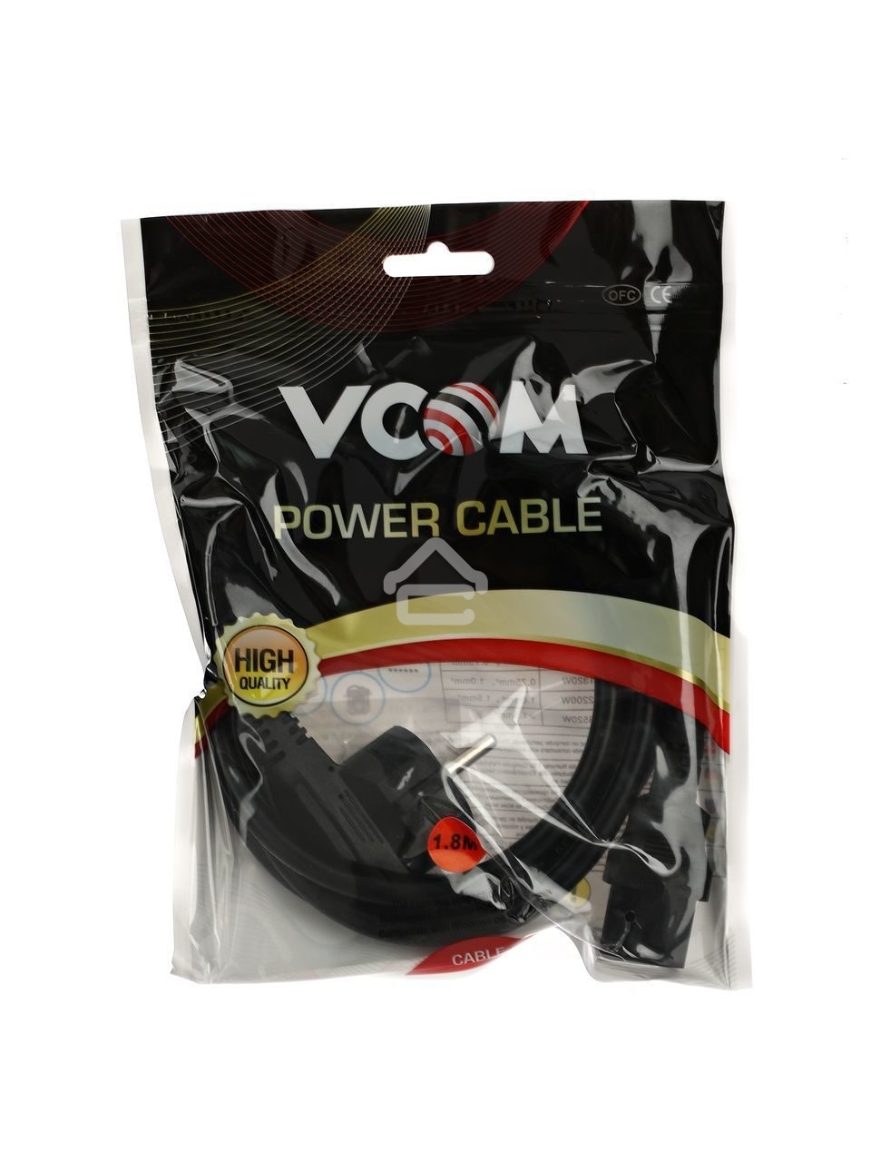 Кабель питания EU 1.8M CE021-CU1.5-1.8M VCOM
