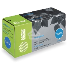 Картридж лазерный Cactus CS-CE261A голубой (11000 стр.) для принтеров HP Сolor LaserJet CP4025/CP4525/CM4540