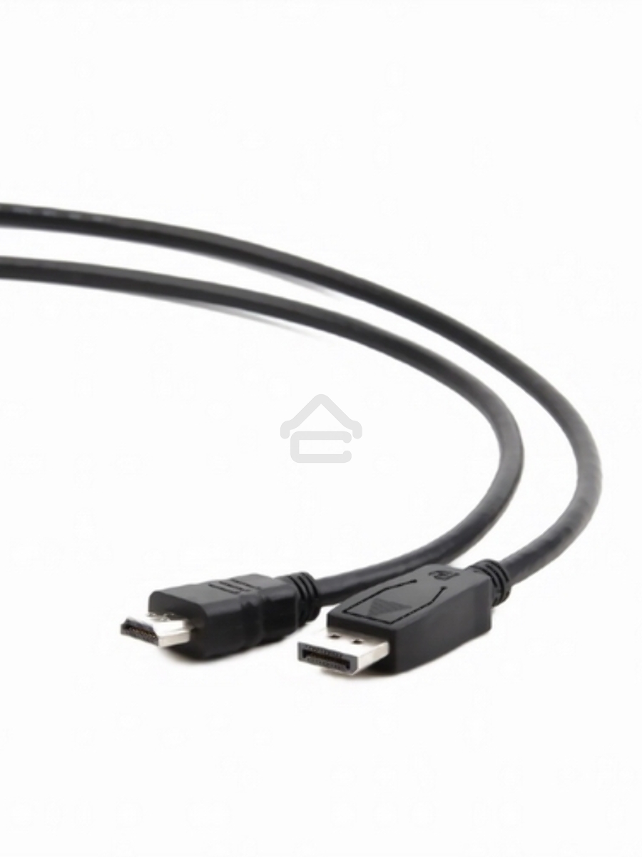 Кабель DisplayPort-HDMI Gembird/Cablexpert 3м, 20M/19M, черный, экран, пакет(CC-DP-HDMI-3M)