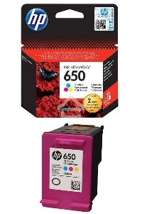 Картридж струйный HP 650 CZ102AE многоцветный для HP DJ IA 2515/2516 (200стр.)