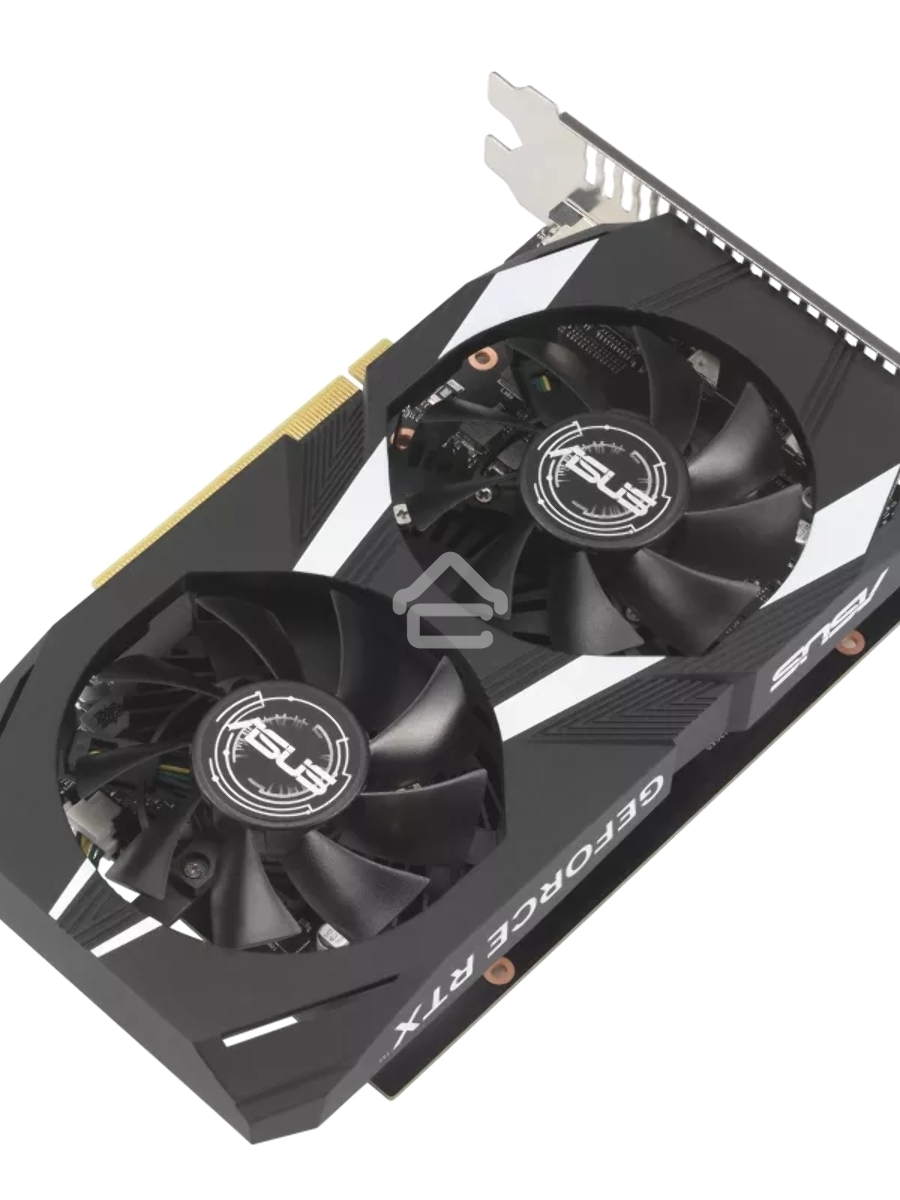 Видеокарта Asus DUAL-RTX3050-O6G NVIDIA GeForce RTX 3050 6Gb 96bit GDDR6 PCI-E 4.0 1507/14000 DVIx1 HDMIx1 DPx1 HDCP Ret