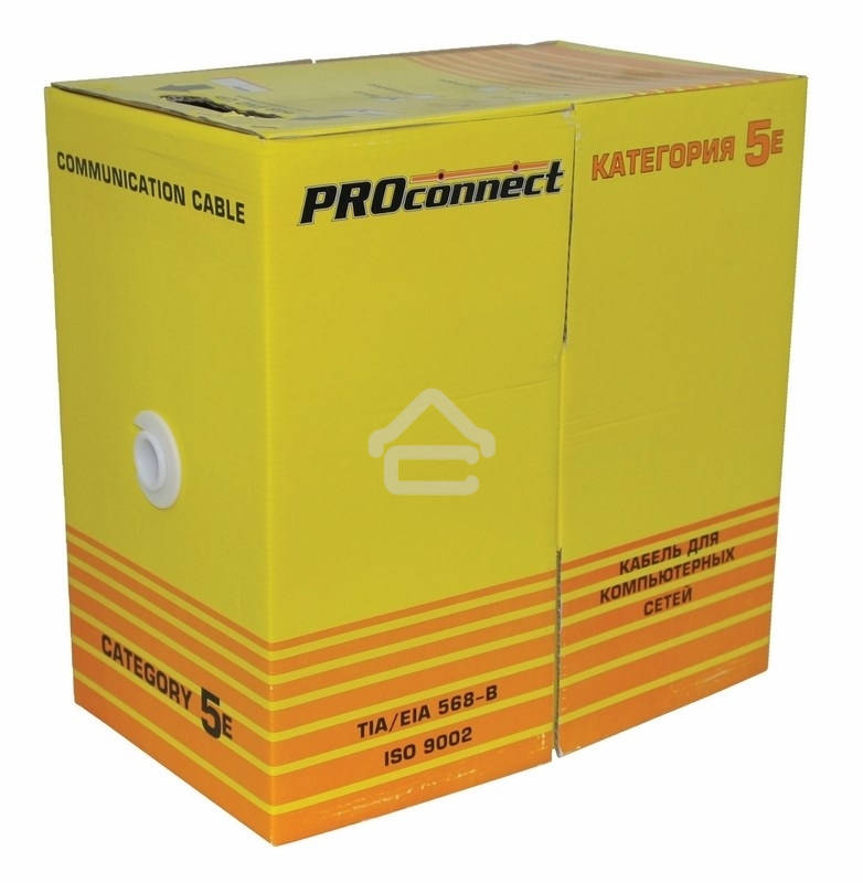 Кабель витая пара PROconnect FTP 4PR 24AWG, CCA, cat.5e, наружный (OUTDOOR), бухта 305 м