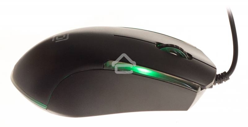 Мышь проводная Oklick 245M черный, 1000 dpi, USB, кнопки - 3