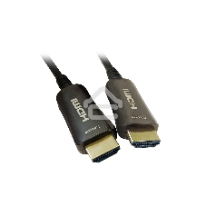 Кабель аудио-видео Digma HDMI 2.0 AOC HDMI (m)/HDMI (m) 20м. позолоченные контакты черный