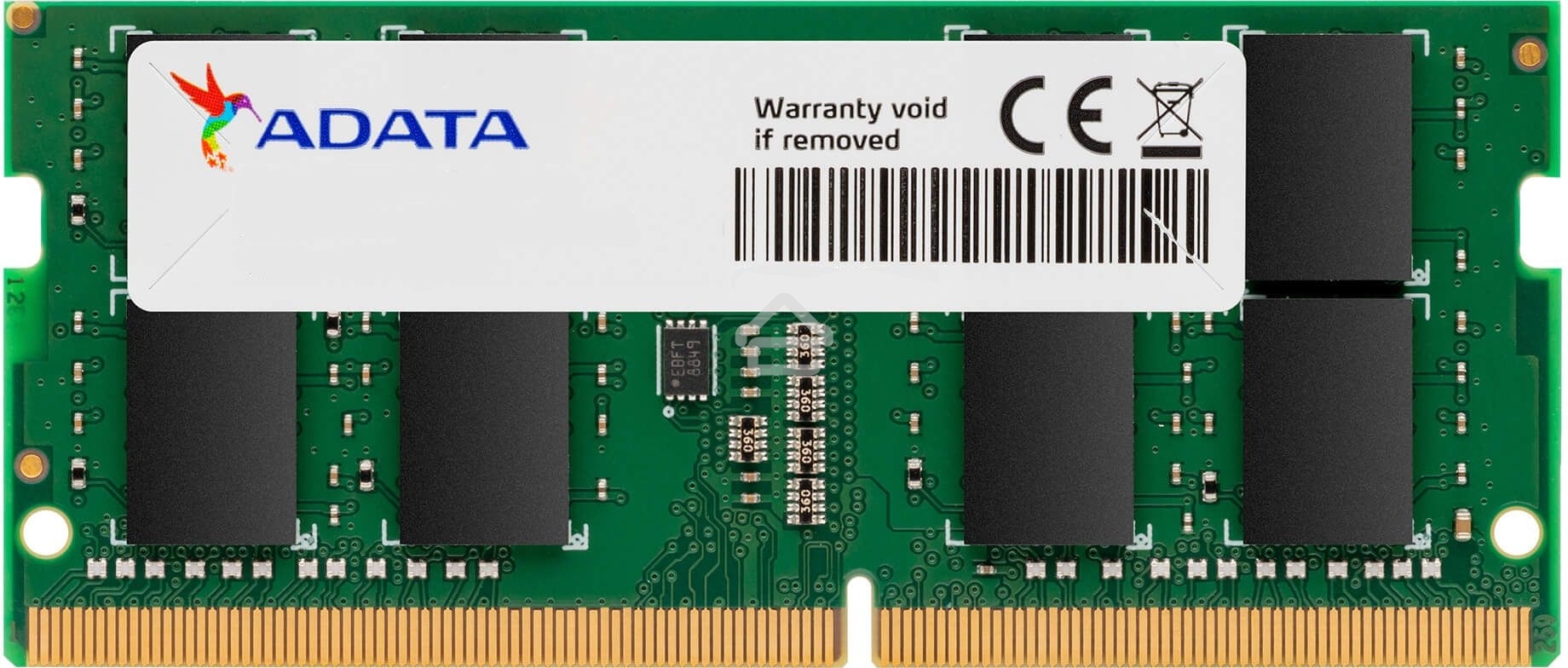Оперативная память ADATA, DDR4, 8Gb (1x8Gb), 3200MHz, SO-DIMM