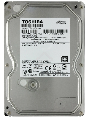 Жесткий диск Toshiba 1Tb 7200rpm DT01ACA100 SATA-III 32Mb 3.5