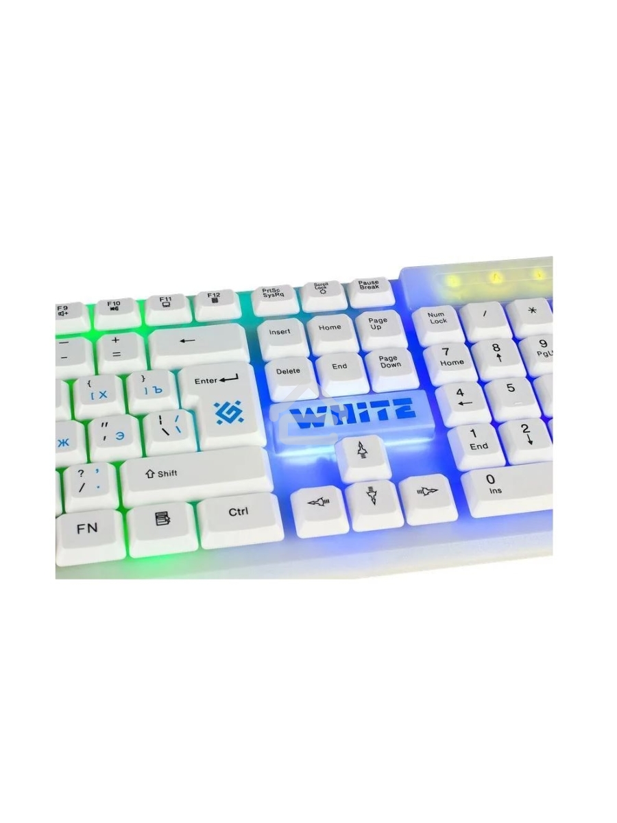 Клавиатура Defender White GK-172 проводная, USB, белый