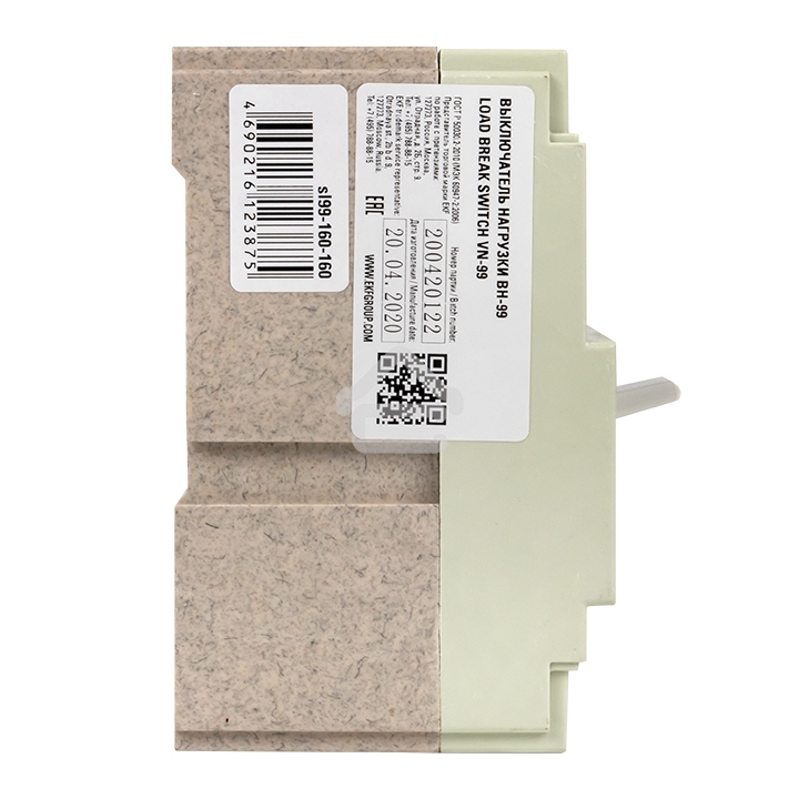 Выключатель нагрузки PROxima ВН-99 160/160А 3P