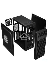 Компьютерный корпус Zalman ZM-T6 черный без БП ATX 1xUSB2.0 1xUSB3.0 audio bott PSU