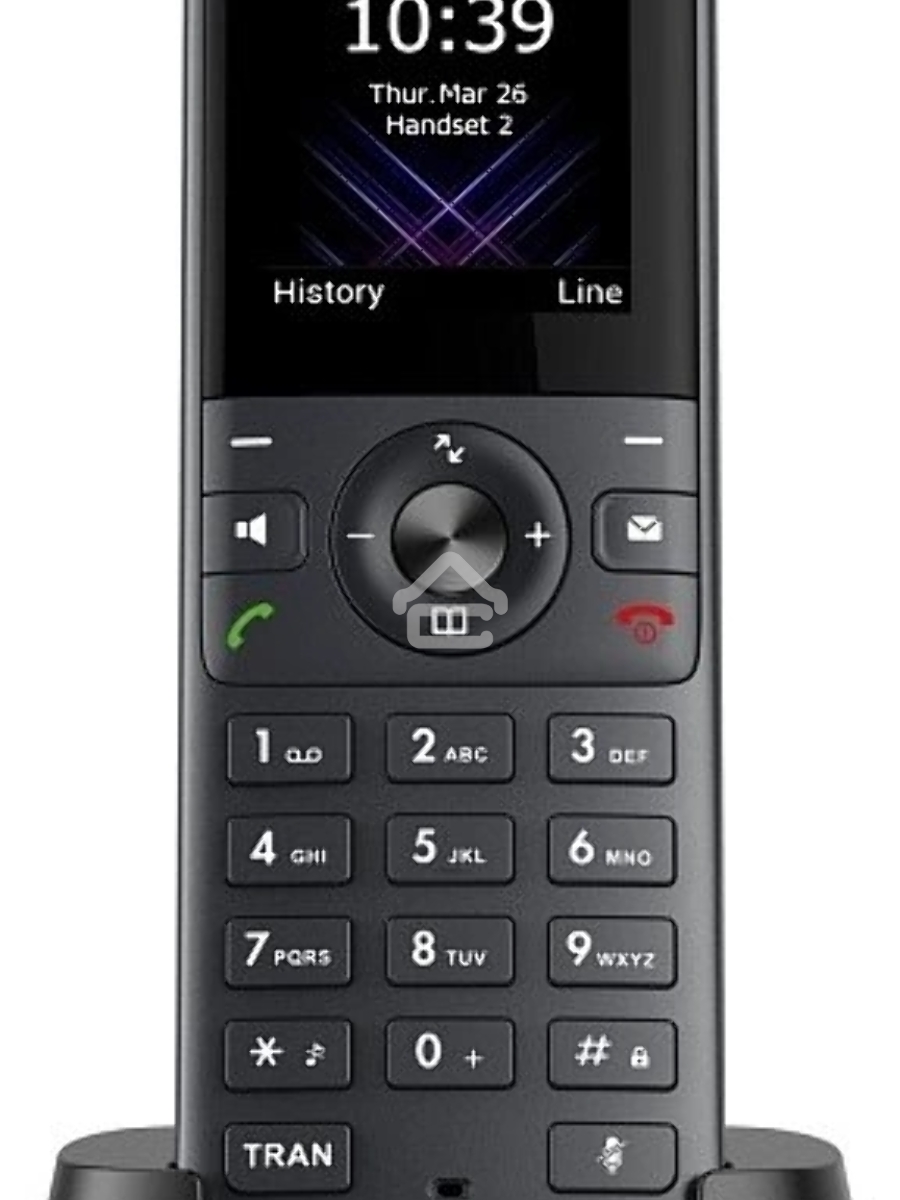 Телефон DECT-трубка Yealink W74H черный