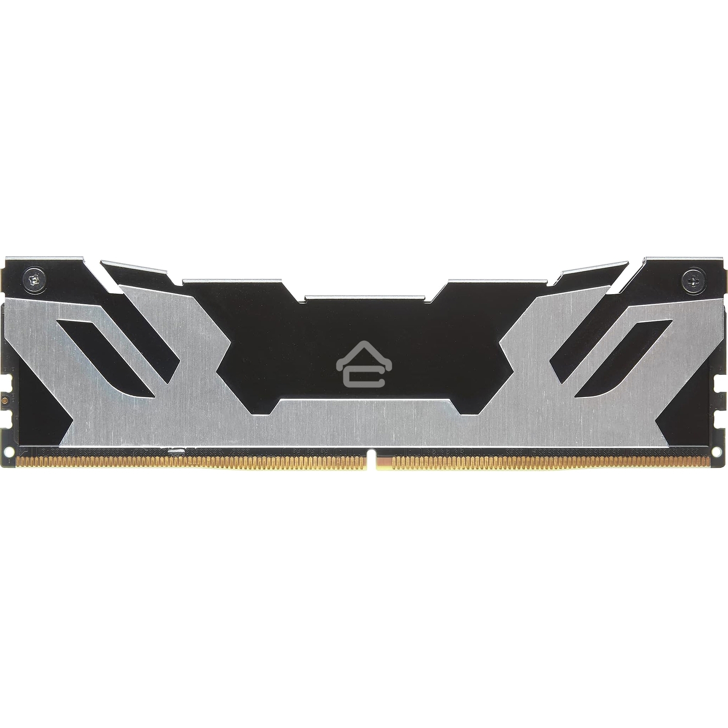 Оперативная память Kingston Fury Renegade, DDR5, 64Gb (2x32Gb), 6400MHz, CL32, DIMM, радиатор, серебристый/черный