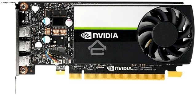 Видеокарта PCIE16 NVIDIA T400 4GB GDDR6 3x Mini DisplayPort OEM (только карта)