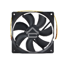 Вентилятор для корпуса Gembird 16609 черный, 120 мм, 1550 об/мин, 22.5 дБ, 3 pin