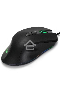 Мышь проводная Crown CMGM-903 черный, 7000 dpi, USB, кнопки - 7