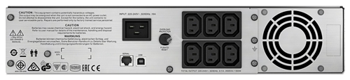 Источник бесперебойного питания APC Smart-UPS C SMC2000I-2U 1300Вт 2000ВА черный