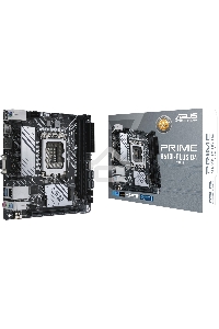 Материнская плата ASUS PRIME H610I-PLUS D4-CSM, LGA 1700, Intel H610, 2xDDR4, 4xSATA, 1xM.2 PCIe 3.0 x4, 1xPCIe 4.0 x16, 1xHDMI, 1xDP, 1xVGA, 2xUSB-A 3.2 Gen 1, 2xUSB-A 2.0, 1x 1Gb LAN, 3x3.5 мм, 7.1, Mini-ITX