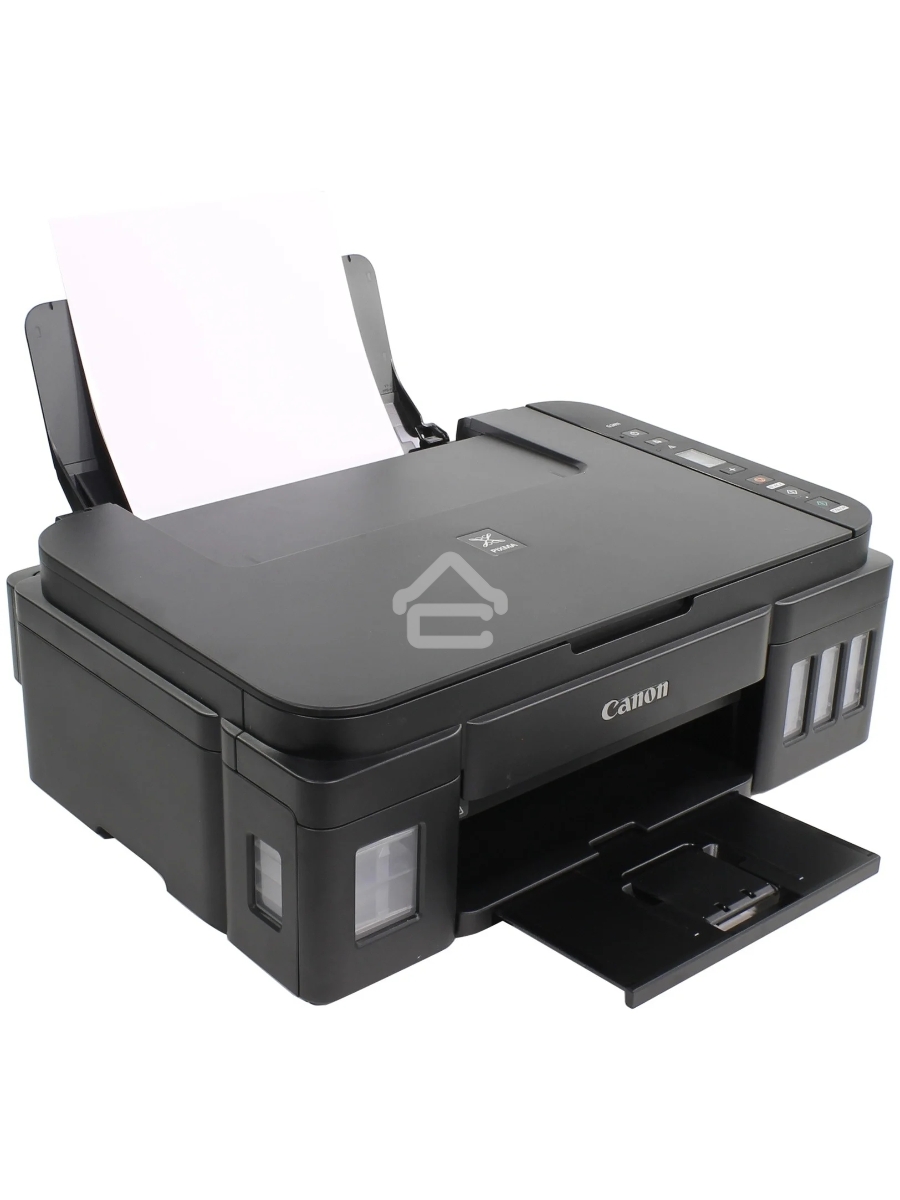 МФУ струйный Canon PIXMA G2410 (2313C009), A4, цветной, печ. 8.8 стр/мин (ч/б) 5 стр/мин (цвет), скан. до 19 стр/мин., 1200 x 4800 dpi (принтер) 1200x600dpi (сканер), USB