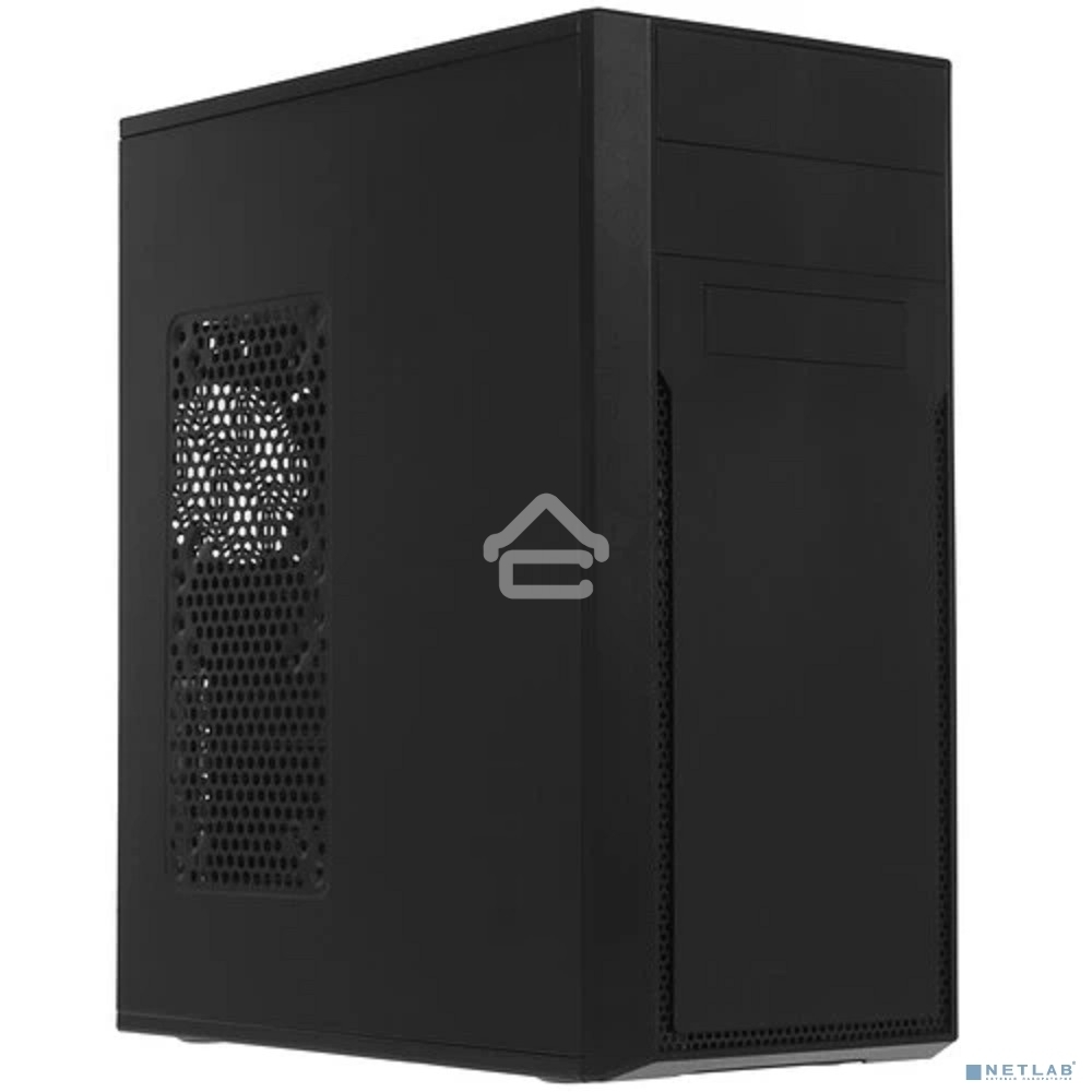 Компьютерный корпус c блоком питания 450 Ватт/Case Foxline FL-302-FZ450-U32 ATX case, black, w/PSU 450W 8см, w/2xUSB 2.0+2xUSB 3.0, w/pwr cord, w/o FAN