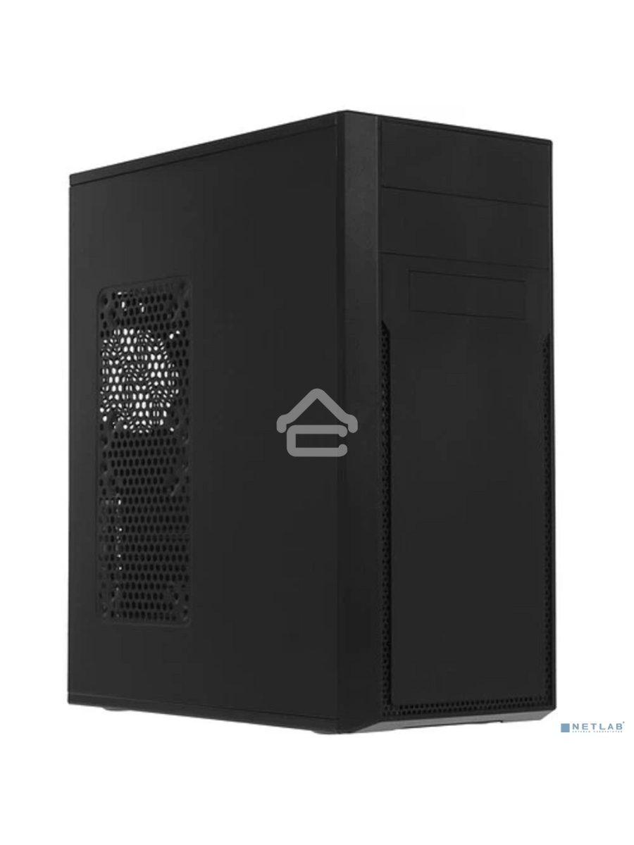 Компьютерный корпус c блоком питания 450 Ватт/ Case Foxline FL-302-FZ450-U32 ATX case, black, w/PSU 450W 8cm, w/2xUSB2.0+2xUSB3.0, w/pwr cord, w/o FAN