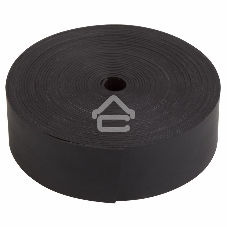 Термоусаживаемая лента с клеевым слоем Rexant 25 мм х 1,0 мм, черная, ролик 5 м, ТЛ-1,0