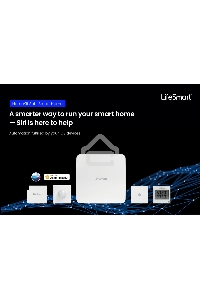 Комплект устройств Lifesmart Starter KIT на напряжение 100-240В (умная станция, датчик движения,  датчик состояния окружающей среды, пульт,  датчик открывания двери) для управления умным домом (LS082WH, LS058WH, LS062WH, LS063WH, LS069WH)