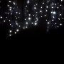Гирлянда модульная «Дюраплей LED» 20 м, 200 LED, черный каучук, мерцающий Flashing (каждый 5-й диод) свечение белое
