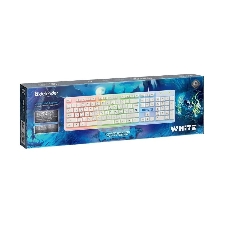 Клавиатура проводная Defender GK-172, USB, белый
