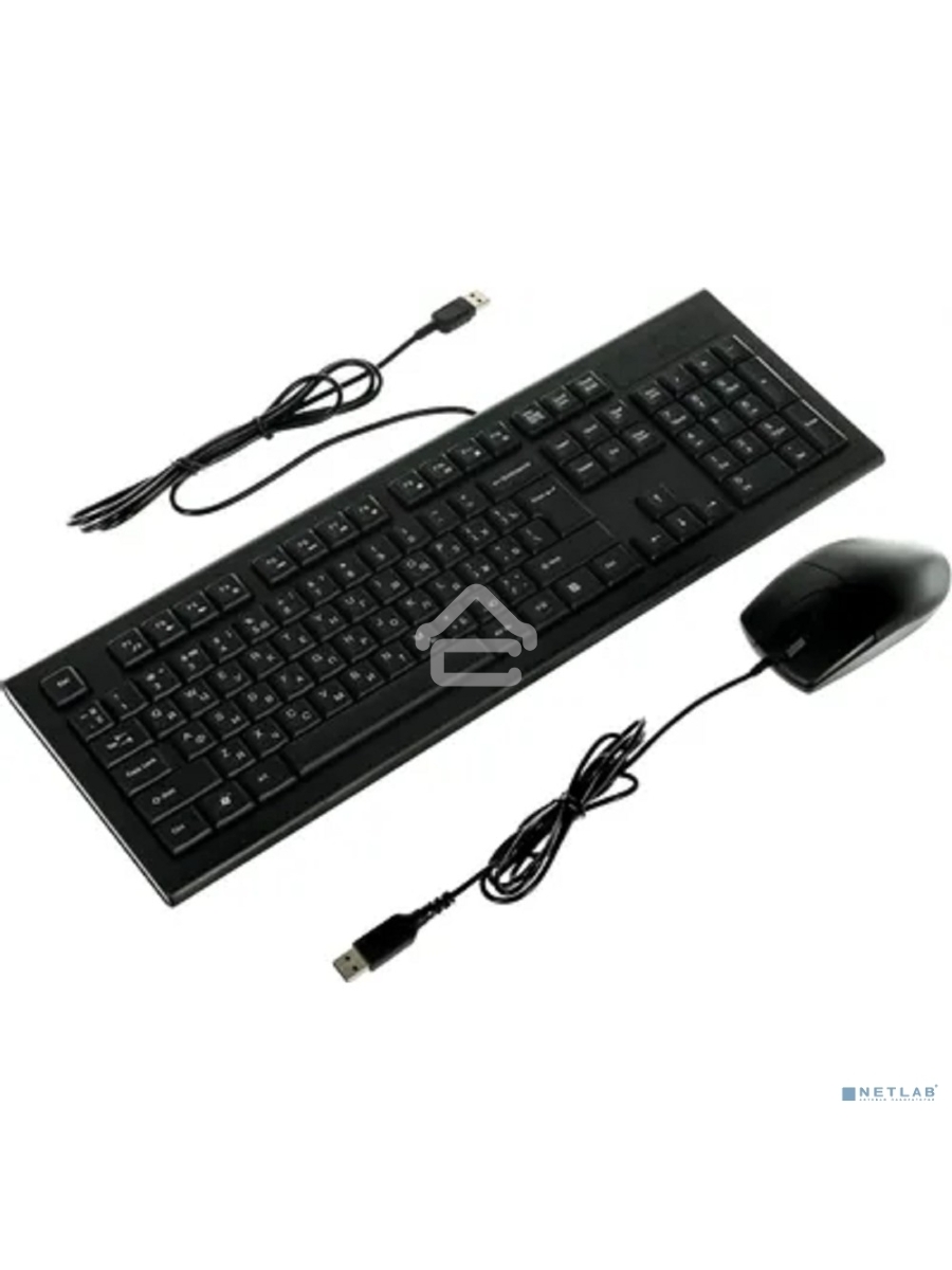 Клавиатура + мышь A4 Bloody KR-8520D / USB/ Wired / Black