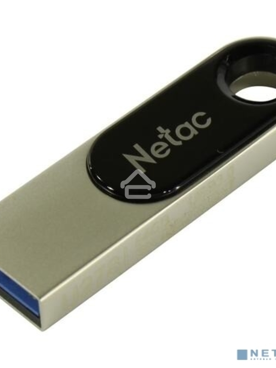 Флеш диск Netac U278 NT03U278N-064G-30PN, 64Gb, USB3.0, металлическая матовая