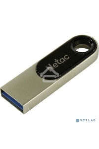 Флеш диск Netac U278 NT03U278N-064G-30PN, 64Gb, USB3.0, металлическая матовая
