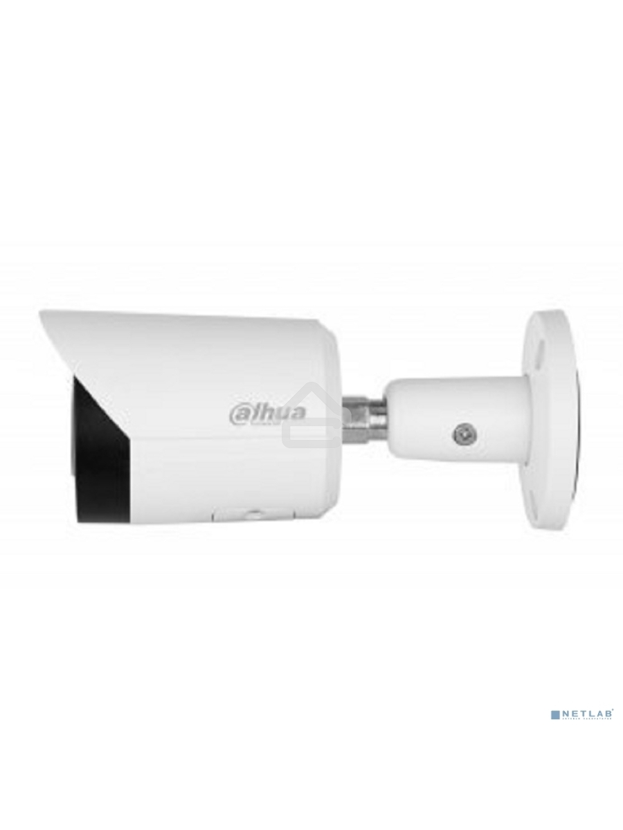 Уличная цилиндрическая IP-видеокамера DAHUA DH-IPC-HFW2249SP-S-LED-0280B Full-color с ИИ 2Мп, 1/2.8” CMOS, объектив 2.8мм, видеоаналитика, LED до 30м, IP67, корпус: металл