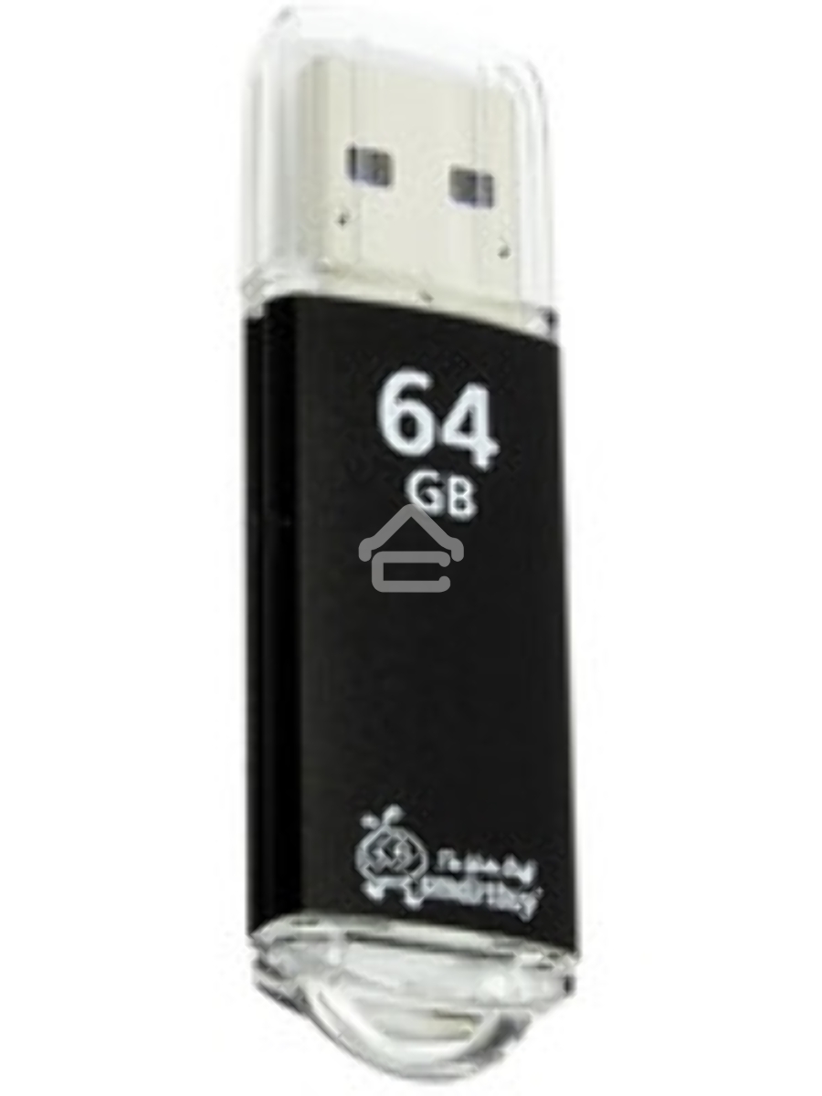 Флеш карта Smartbuy USB Drive 64Gb V-Cut Black SB64GBVC-K3