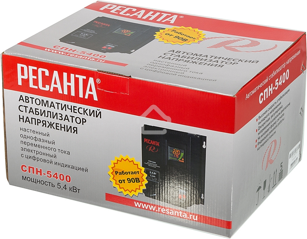 Стабилизатор СПН- 5400 Ресанта