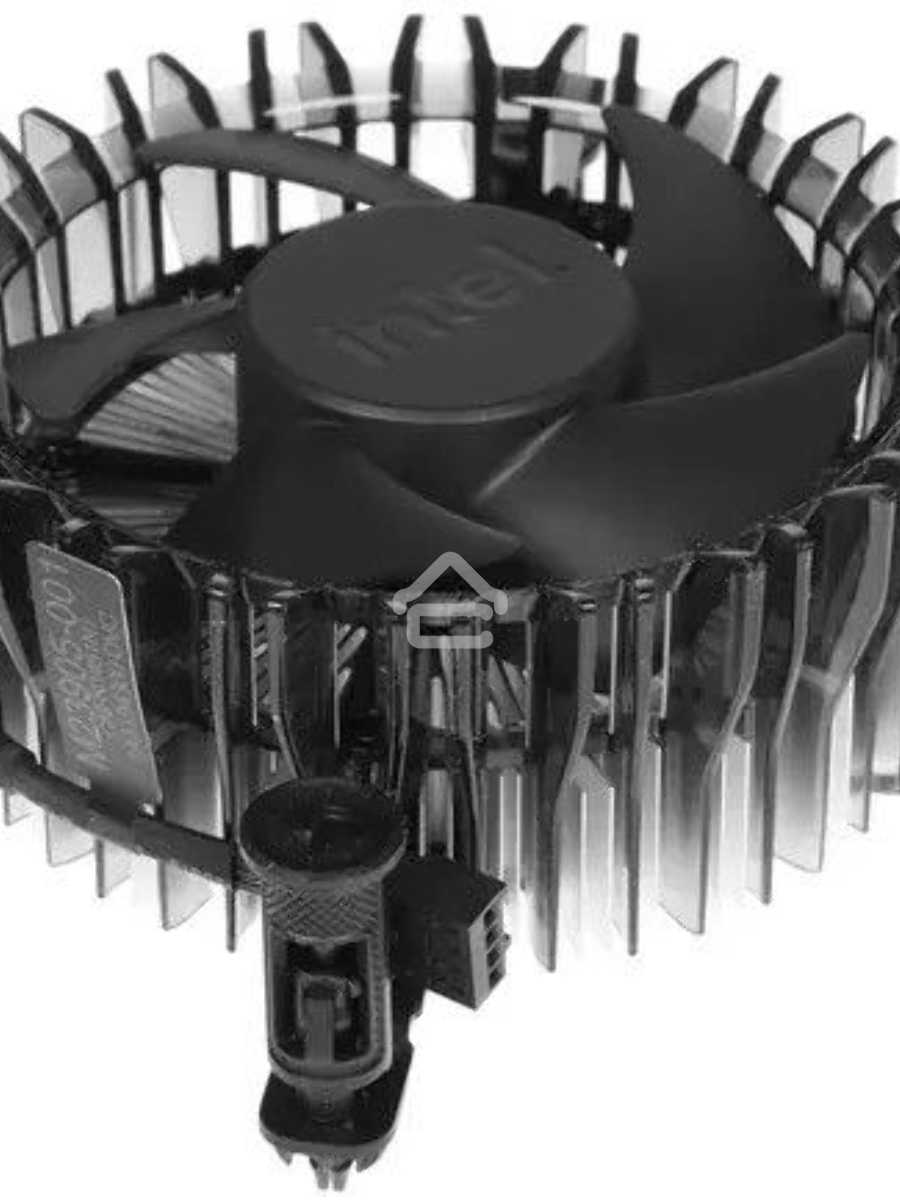 Кулер Intel ORIGINAL Laminar RS1 M23905 черный 90мм алюминий 3150rpm 36db 4-pin 47мм